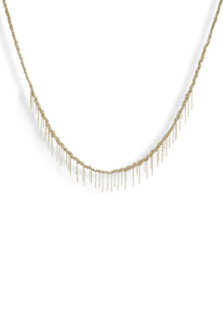 Waterfall 14K Gold Chain Women's Necklace