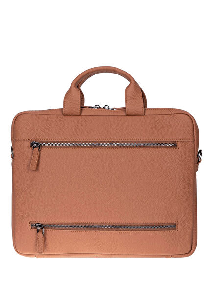 Urban Shell Pro 13-14" Heritage Tan Deri Laptop Macbook Çantası