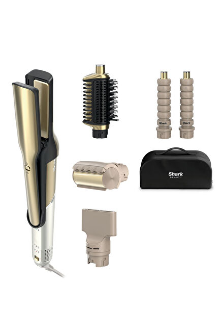 Glam Gold 5 Başlıklı Düz Dalgalı ve Bukleli Çok Amaçlı Saç Şekillendirici 