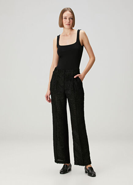 Lela Siyah Pantolon