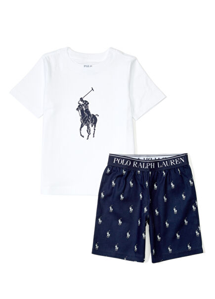 Lacivert Erkek Çocuk Pijama Seti