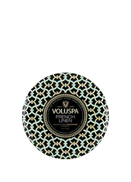French Linen 3 Wick Tin Mum