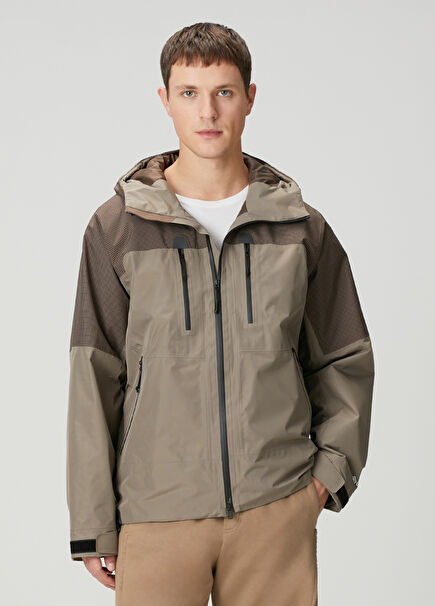 Hike Devils Brown Hooded Coat