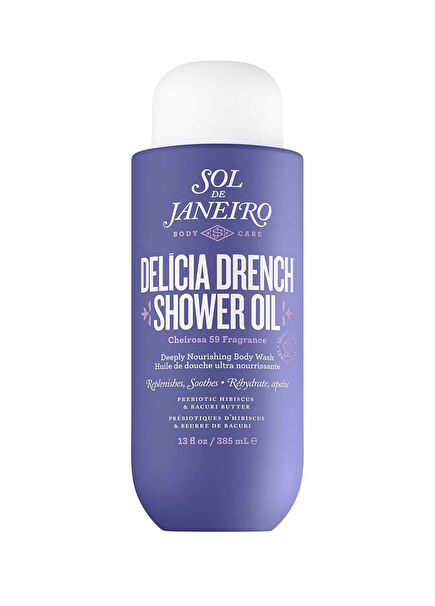Delicia Drench Shower Oil Yoğun Nemlendirici Duş Yağı 385 ml