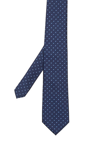 Lacivert İpek Kravat