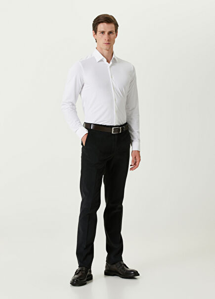Regular Fit Siyah Pantolon