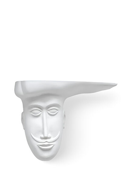Pure White Ceramic Shelf