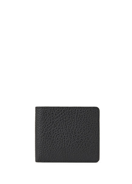 Black Men's Leather Wallet