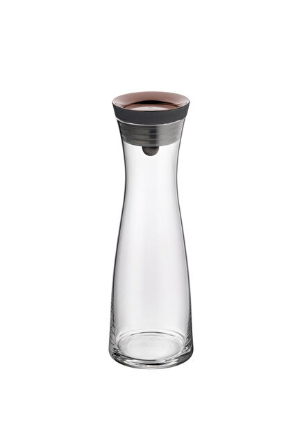 Copper Lid Glass Carafe