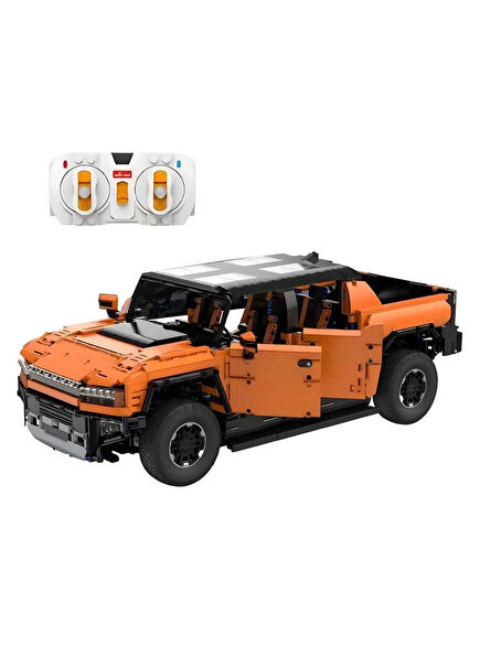 1:10 Hummer EV USB Charging Remote Control 14+ Years 3851 Piece Model Car Building Toy