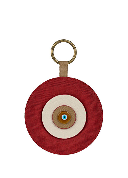 Signature Göz Kutnu Kırmızı Cam Nazarlık