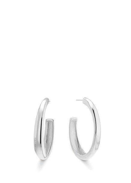 CKJ35000835 Modern Purity Metalik Gri Çelik Kadın Küpe