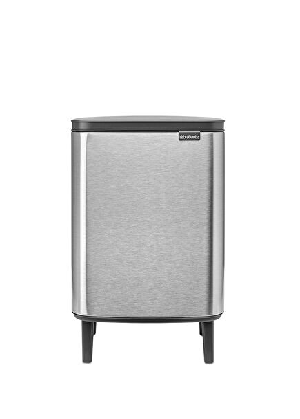 Bo Hi Fpp Matt Steel Pedal Bin 12 lt