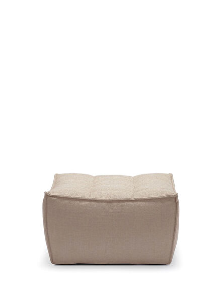N701 Beige Pouffe