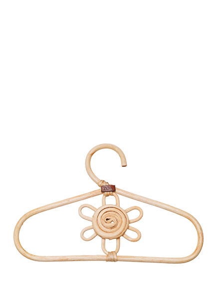 Floral Rattan Hanger
