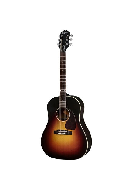 J-45 Tri Burst Elektro Akustik Gitar