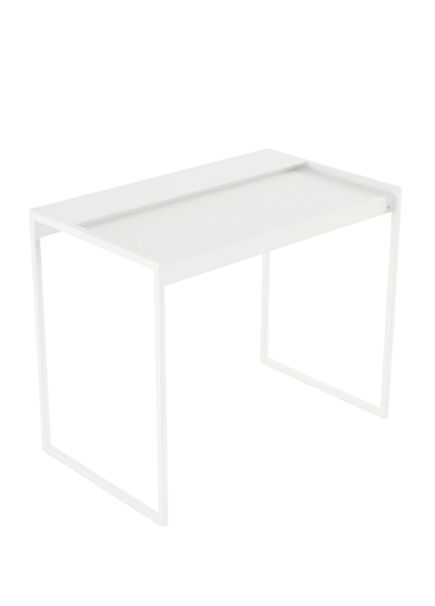 Focus White Metal Desk