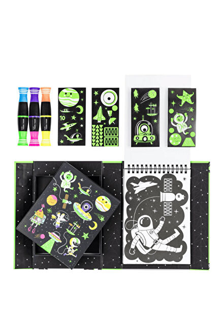 Outer Space Neon Painting Set