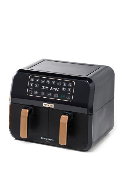 HFP70.000BK Dual BK Copper Dual Chamber AirFryer 8L