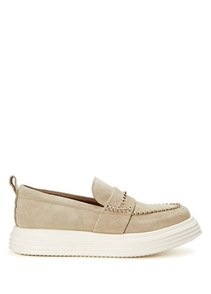 Paul Bej Erkek Süet Loafer