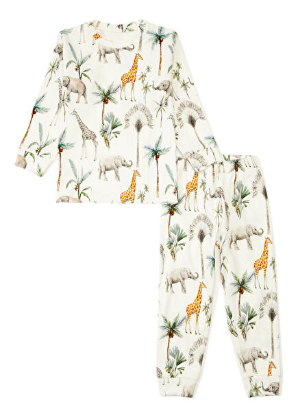 Cream Printed Wicked Children's Set Of 2