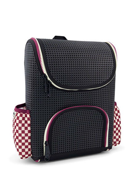 Student Checkered Brick Çocuk Sırt Çantası