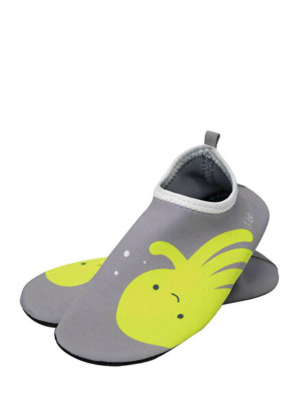 Shoöz Gri Unisex Çocuk Havuz Ve Deniz Ayakkabısı 