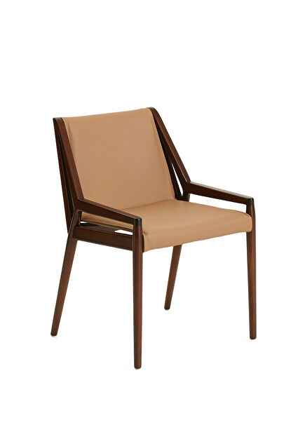 Light Beige Leather Chair