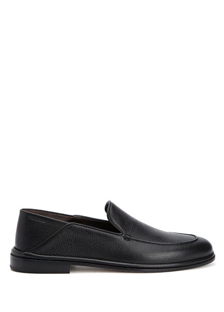 Charley Black Men's Leather Loafers