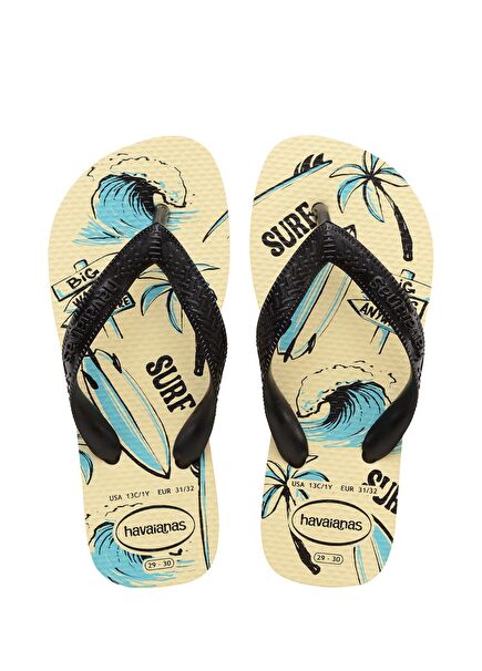Athletic Cream Kids Beach Slippers