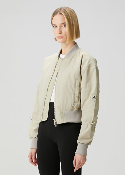 by Stella Mccartney Truenature Sand Bomber Jacket