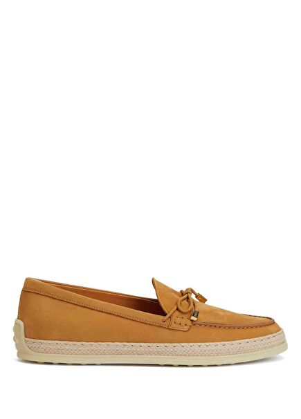 Camel Kadın Nubuk Loafer