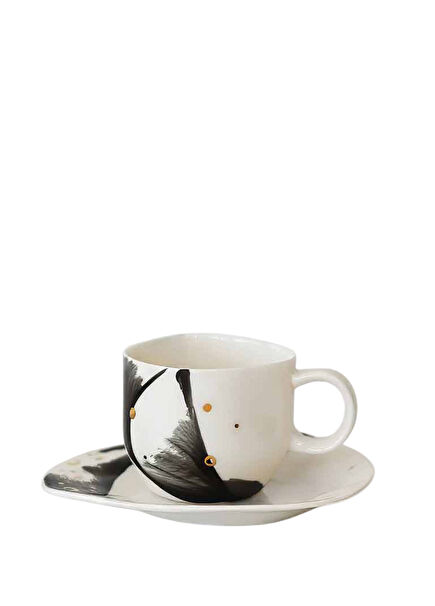 Flow Amorphous Porcelain Turkish Coffee Cup
