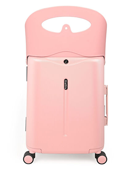 Pembe Carry On Kabin Boy Valiz