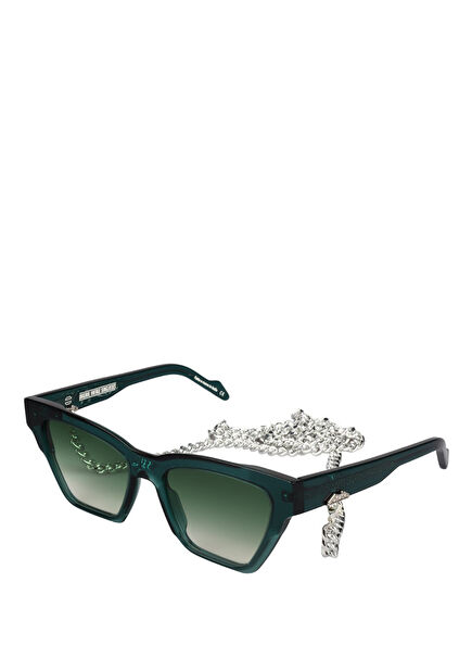 Naples Light NL 02 Petrol Yeşil Asetat Kadın Güneş Gözlüğü