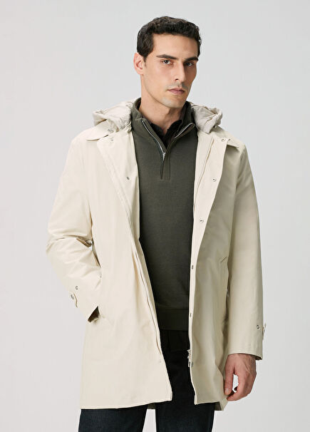 Stone overcoat