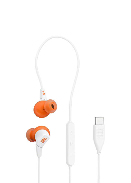 Endurance RUN3C White In-Ear Wired Headphones