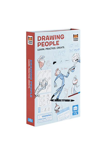 People Resim Nasıl Çizilir Boyama Seti