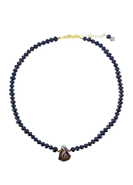 Nocturne İnci 925 Ayar Gümüş Kadın Kolye