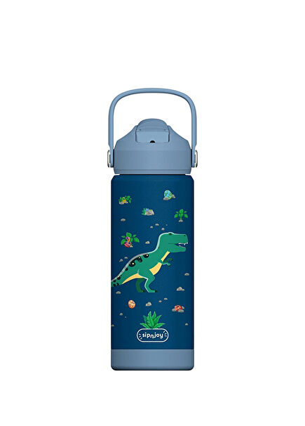 Dino Roar FlipSip Kids Water Thermos 550 ml
