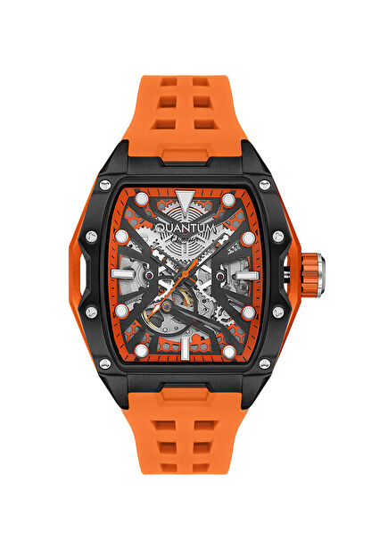 QMG1103.650 Orange Steel Wristwatch