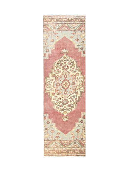 Liatris Traditional Patterned Wool Runner 91 x 309 cm