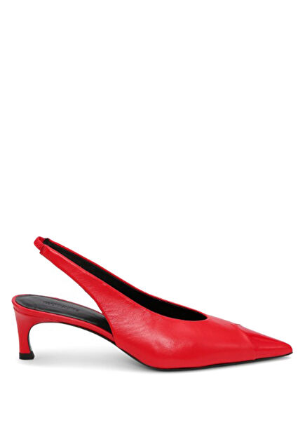 Red Leather Heels