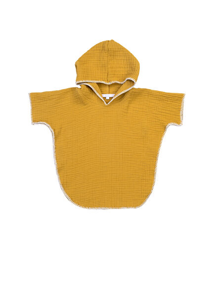 Cocoon 4 Layer Muslin Curry Baby Poncho