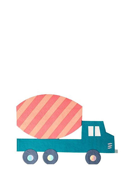 Meri Meri - Construction Napkins - Construction Napkins