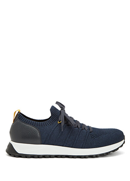 Navy Blue Socks Form Men's Sneakers