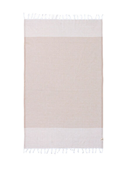 Deep Bej Pamuklu Peştemal