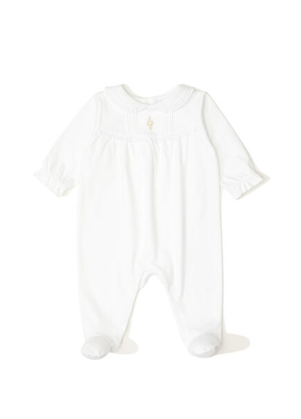 Beyaz Kız Bebek Tulum