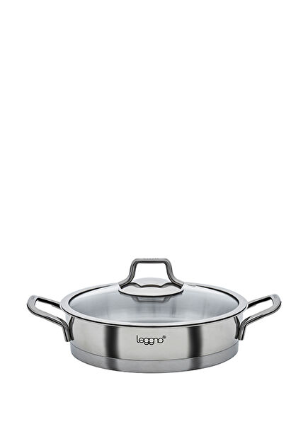 Vita Cam Kapaklı Çelik Sahan 20 cm