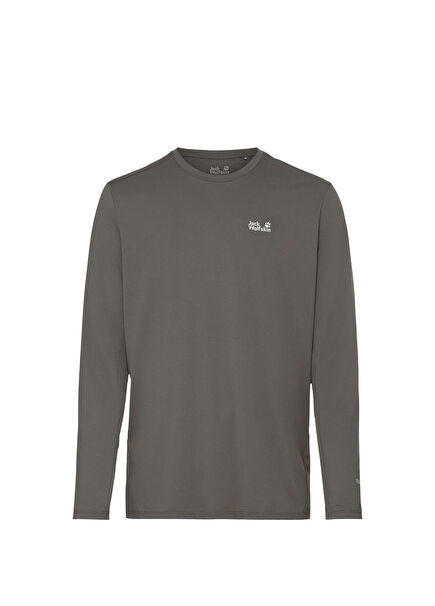 Prelight Suncool Ls M Gri Uzun Kollu Erkek Spor T-Shirt